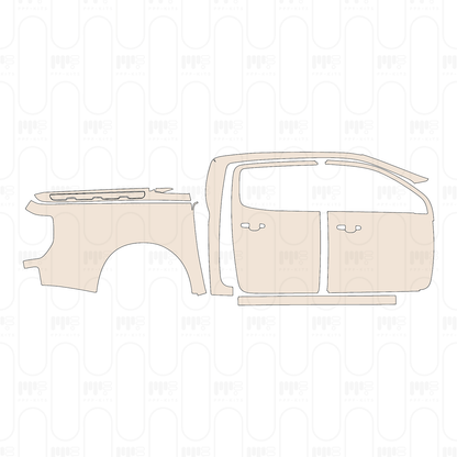 PPF precortado Ford Ranger (EU) Wildtrak 2022