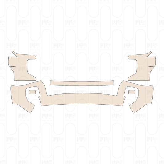 Pre-Cut PPF Ford Super Duty F-250 Super Cab Lariat 2022