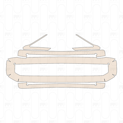 PPF precortado Ford Super Duty F-250 Super Cab Lariat 2022