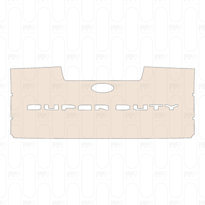 Pre-Cut PPF Ford Super Duty F-250 Crew Cab XLT 2022