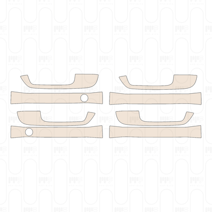 Pre-Cut PPF Ford Super Duty F-250 Crew Cab XLT 2022