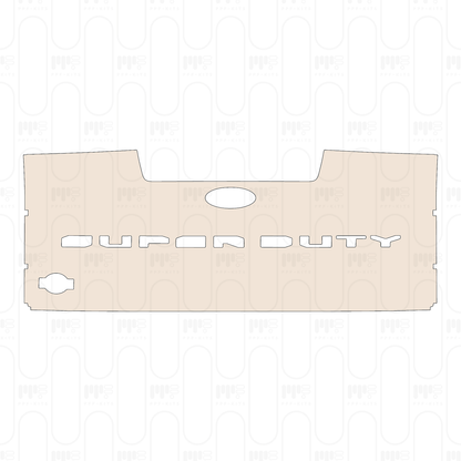 Pre-Cut PPF Ford Super Duty F-250 Crew Cab King Ranch 2022