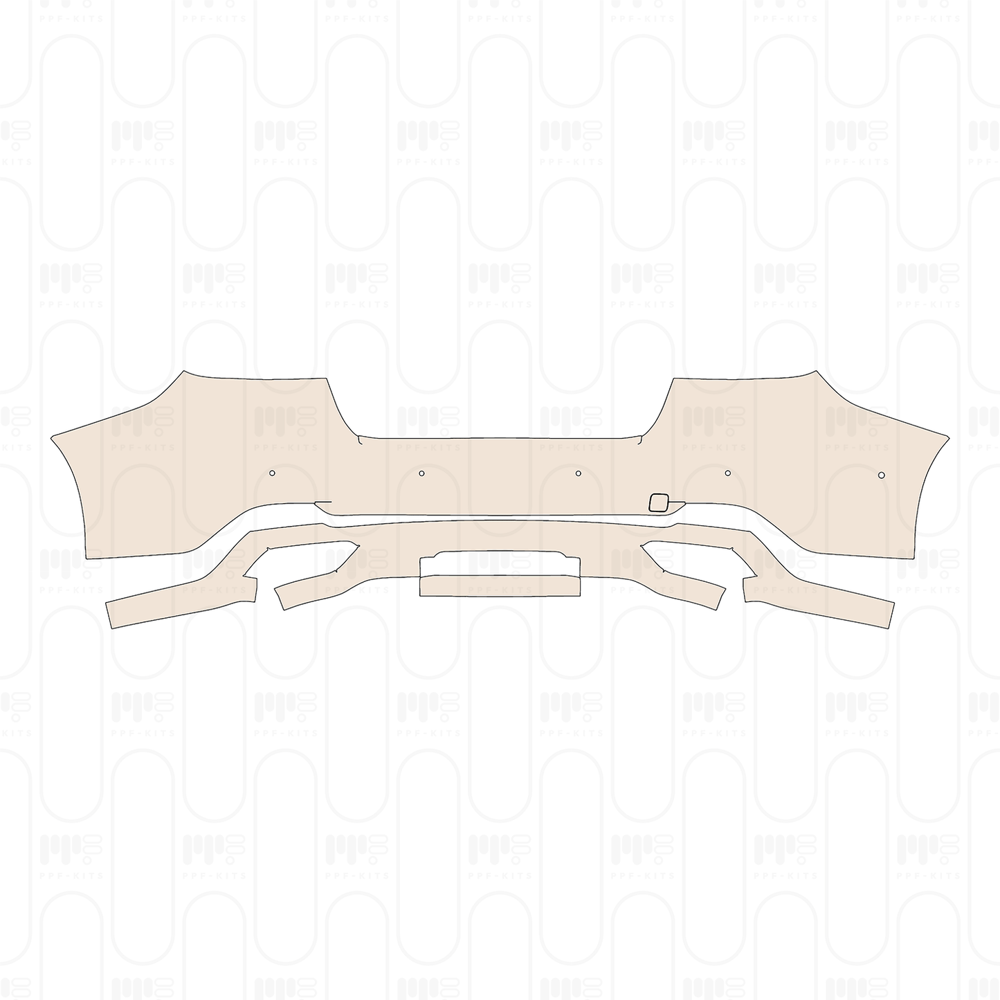 Pre-Cut PPF Ford Taurus Luxury 2022
