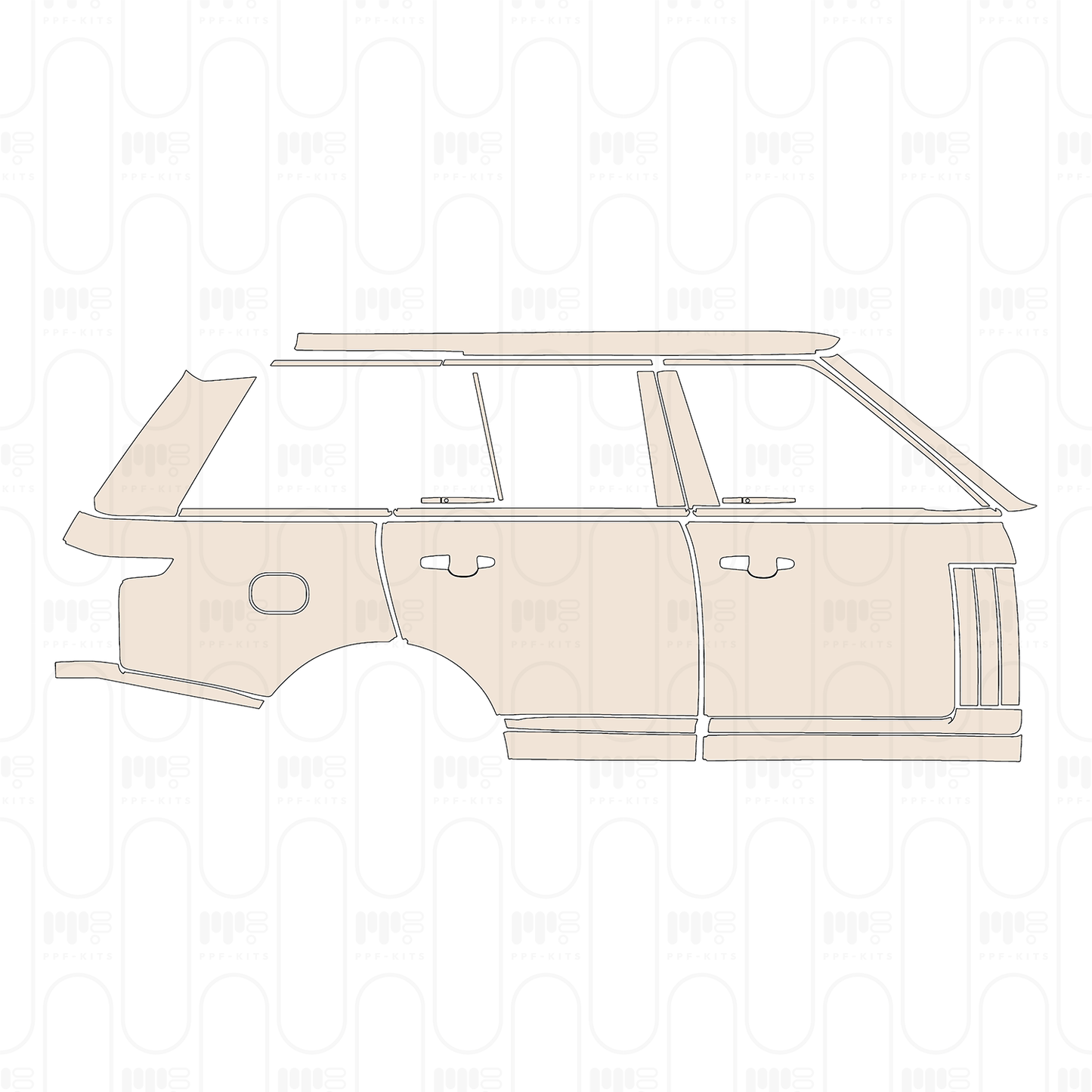 PPF precortado Land Rover Range Rover Standard Wheelbase SVAutobiography 2022