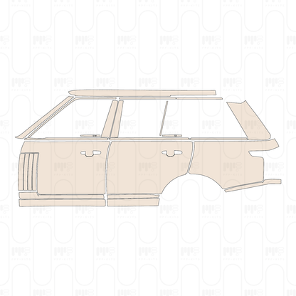 Pre-Cut PPF Land Rover Range Rover Standard Wheelbase Base 2022