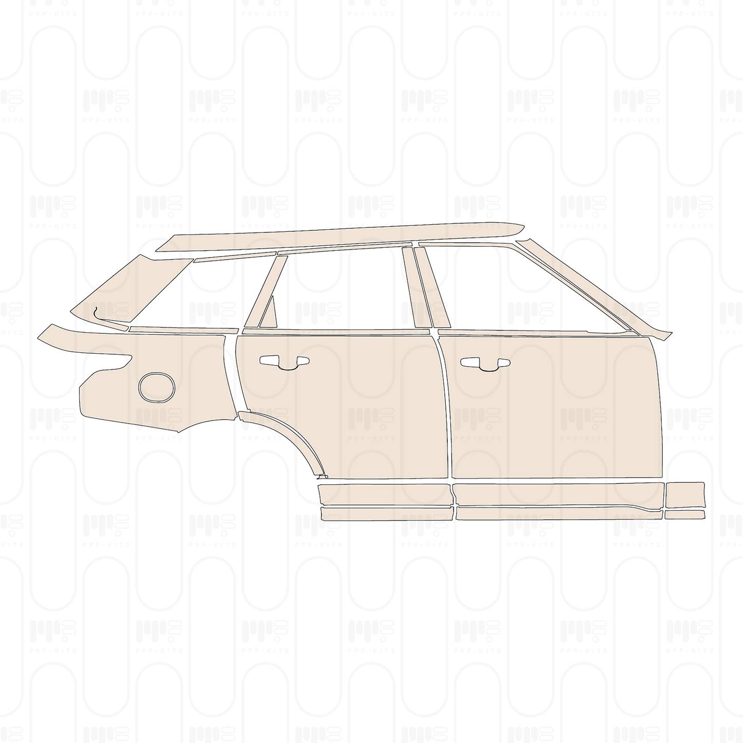 PPF precortado Land Rover Range Rover Sport SVR 2022