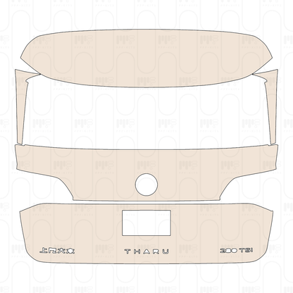 PPF precortado Volkswagen Tharu Base 2022