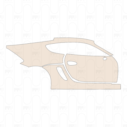 Pre-Cut PPF Porsche Cayman GTS 2016