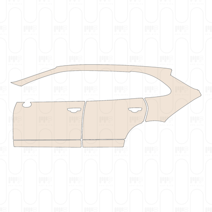 Pre-Cut PPF Porsche Cayenne S 2014