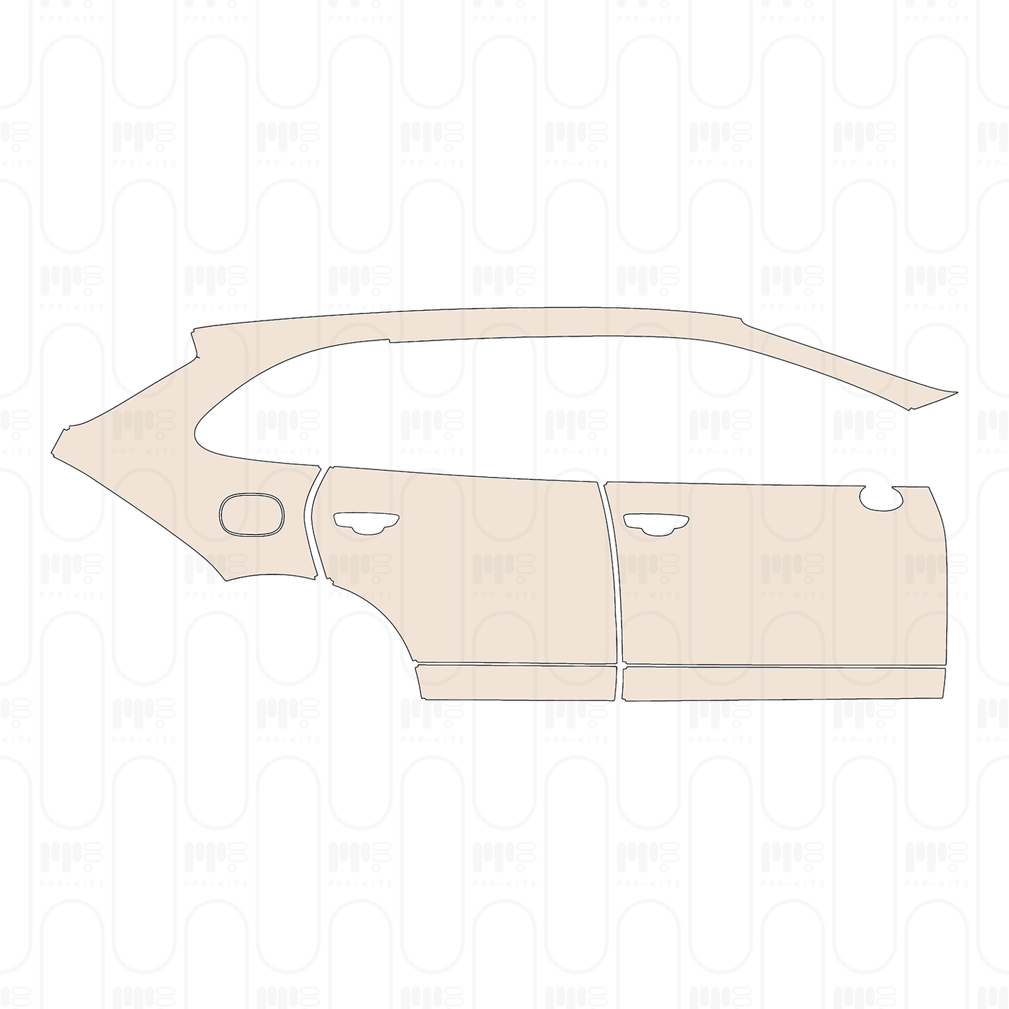 Pre-Cut PPF Porsche Cayenne S 2014