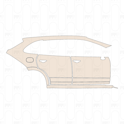 Pre-Cut PPF Porsche Cayenne GTS 2014