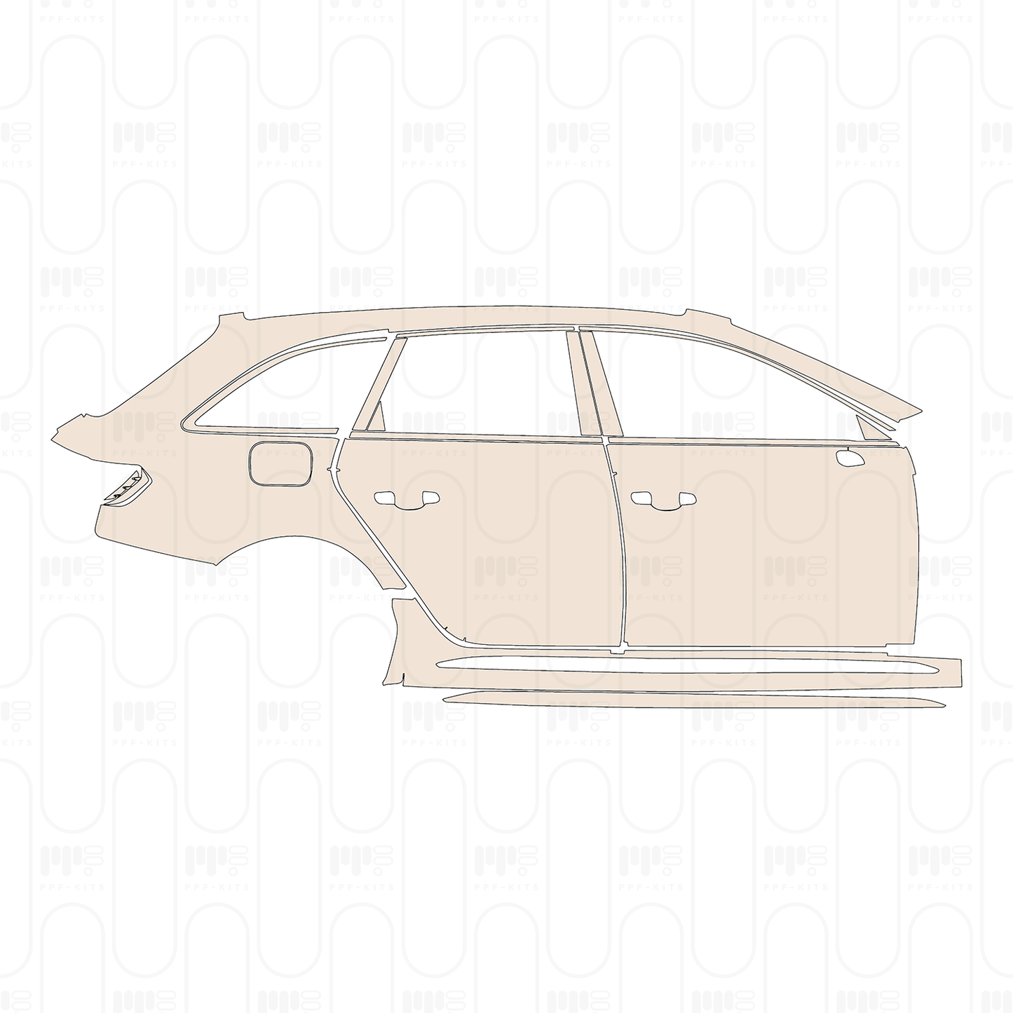 PPF precortado Audi A4 RS4 Avant 2019