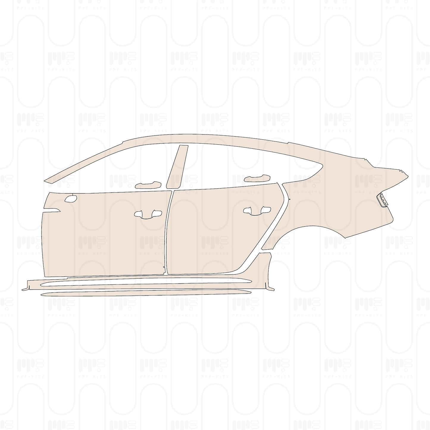 PPF precortado Audi A5 RS5 Sportback 2019