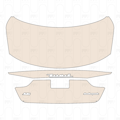Pre-Cut PPF Maserati Quattroporte S Q4 Base 2021