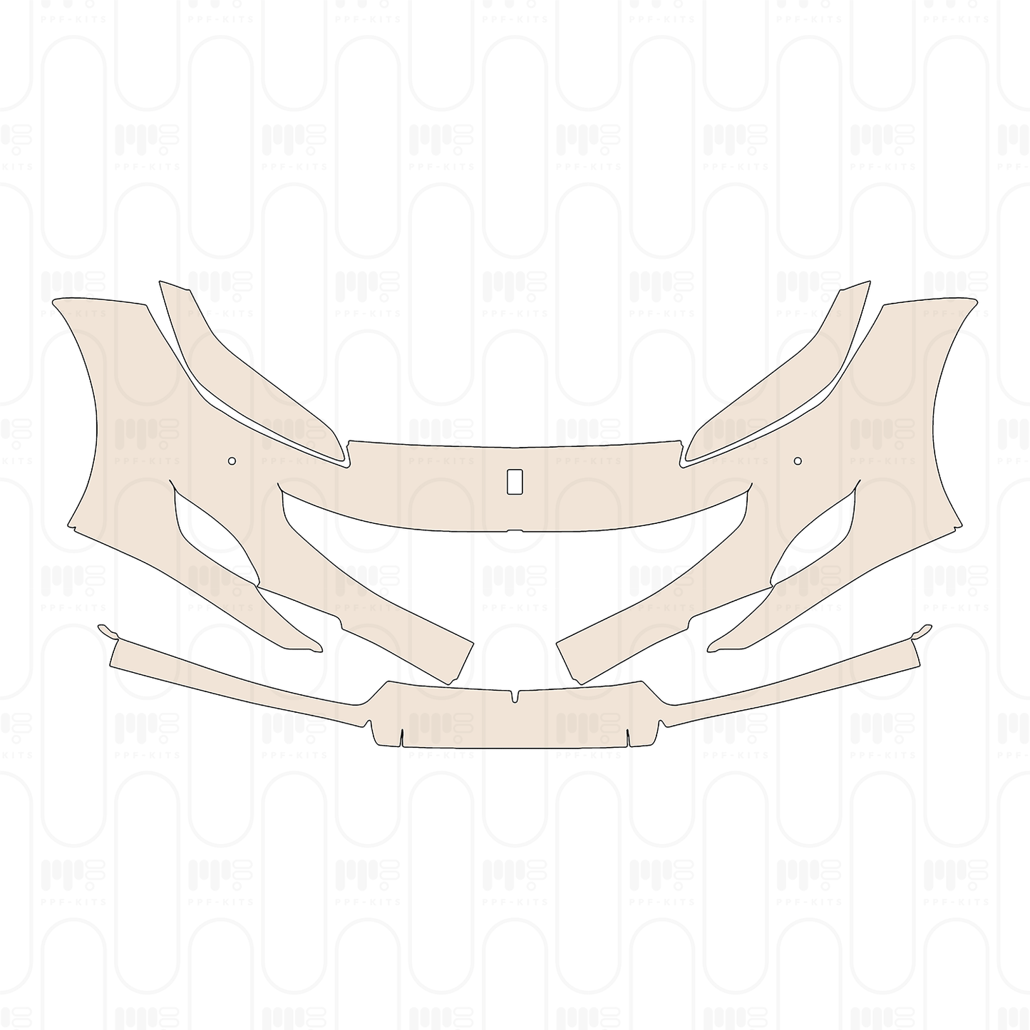 Pre-Cut PPF Ferrari Portofino 2020