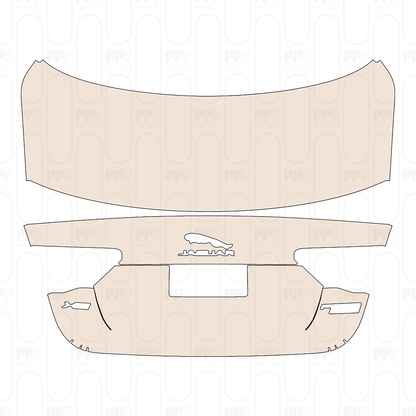 Pre-Cut PPF Jaguar XE (Standard Wheelbase) Base 2020