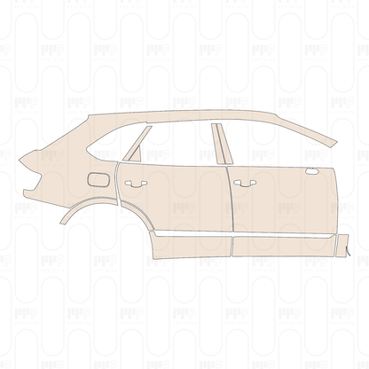 Pre-Cut PPF Bentley Bentayga Standard Wheelbase Base 2019