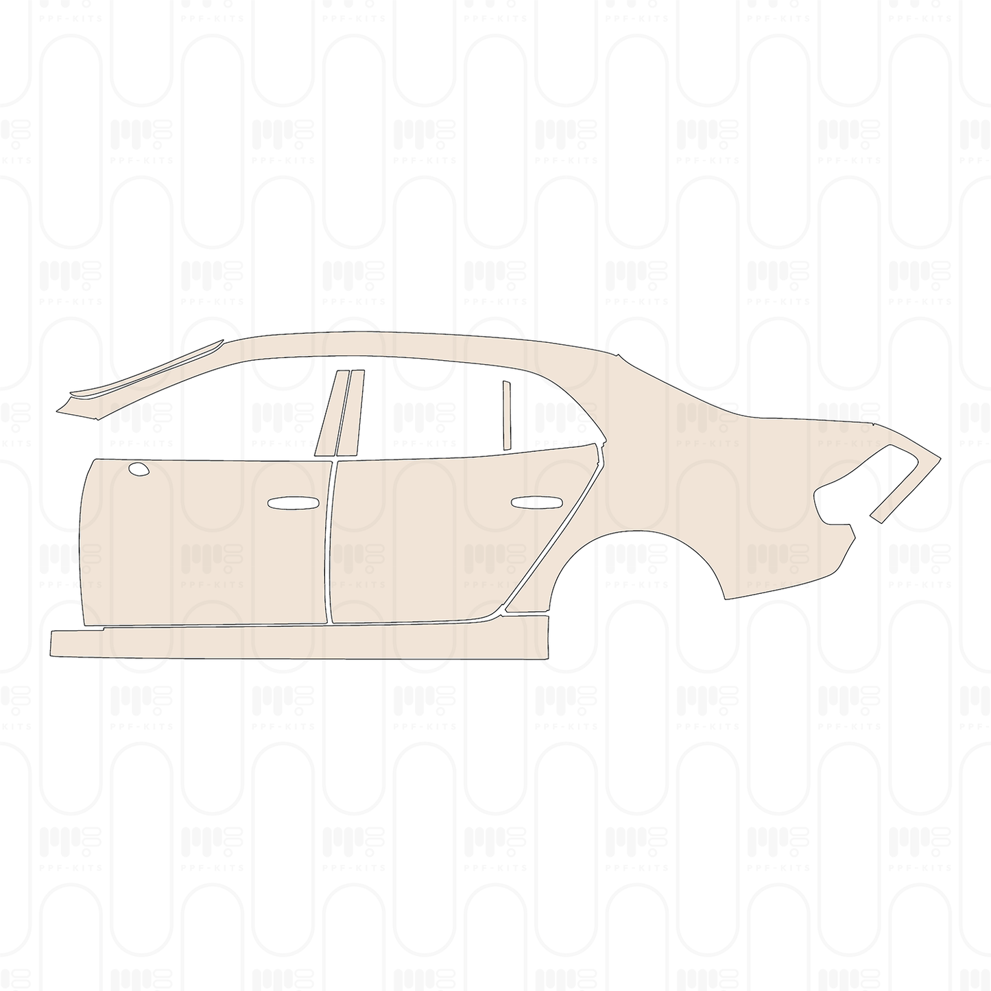 Pre-Cut PPF Bentley Flying Spur W12 2019