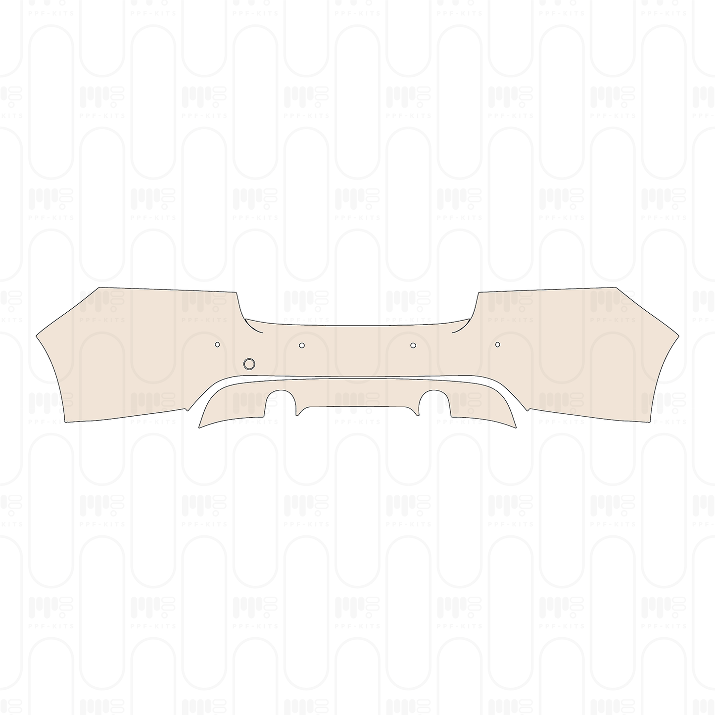Pre-Cut PPF Jaguar XF Base 2018