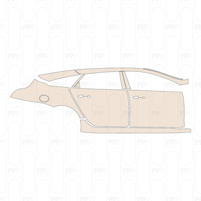 Pre-Cut PPF Jaguar XJ XJL Supercharged 2016