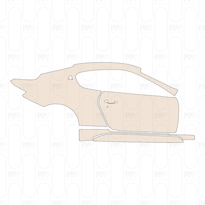 Pre-Cut PPF Maserati GranTurismo S 2011