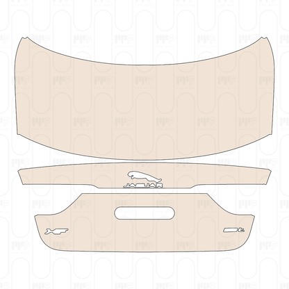 Pre-Cut PPF Jaguar XF Base 2018