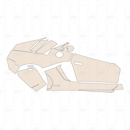 PPF precortado Lamborghini Aventador LP 750-4 Superveloce Coupe 2015