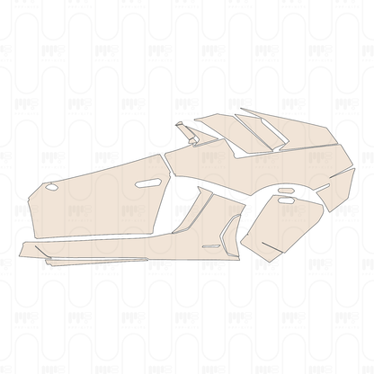 Pre-Cut PPF Lamborghini Aventador LP 750-4 Superveloce Roadster 2017