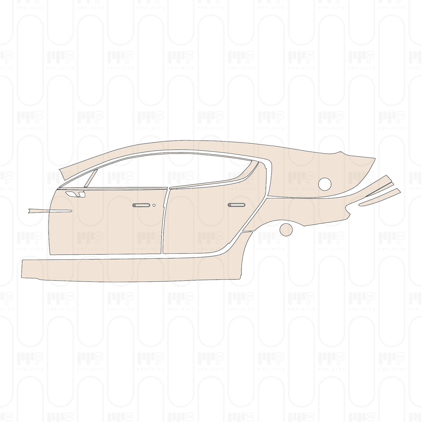 PPF precortado Aston Martin Rapide 2013