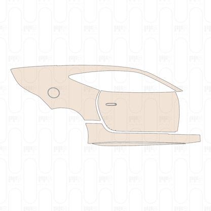 Pre-Cut PPF Jaguar F-Type Base Coupe 2016