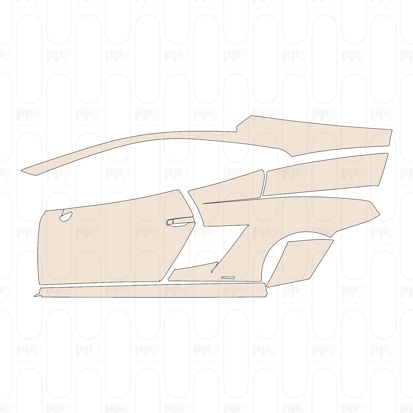 Pre-Cut PPF Lamborghini Gallardo LP 570-4 Superleggera 2013