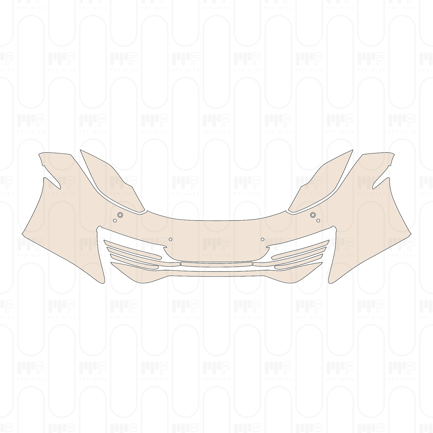 PPF precortado McLaren MP4-12C Spider 2014