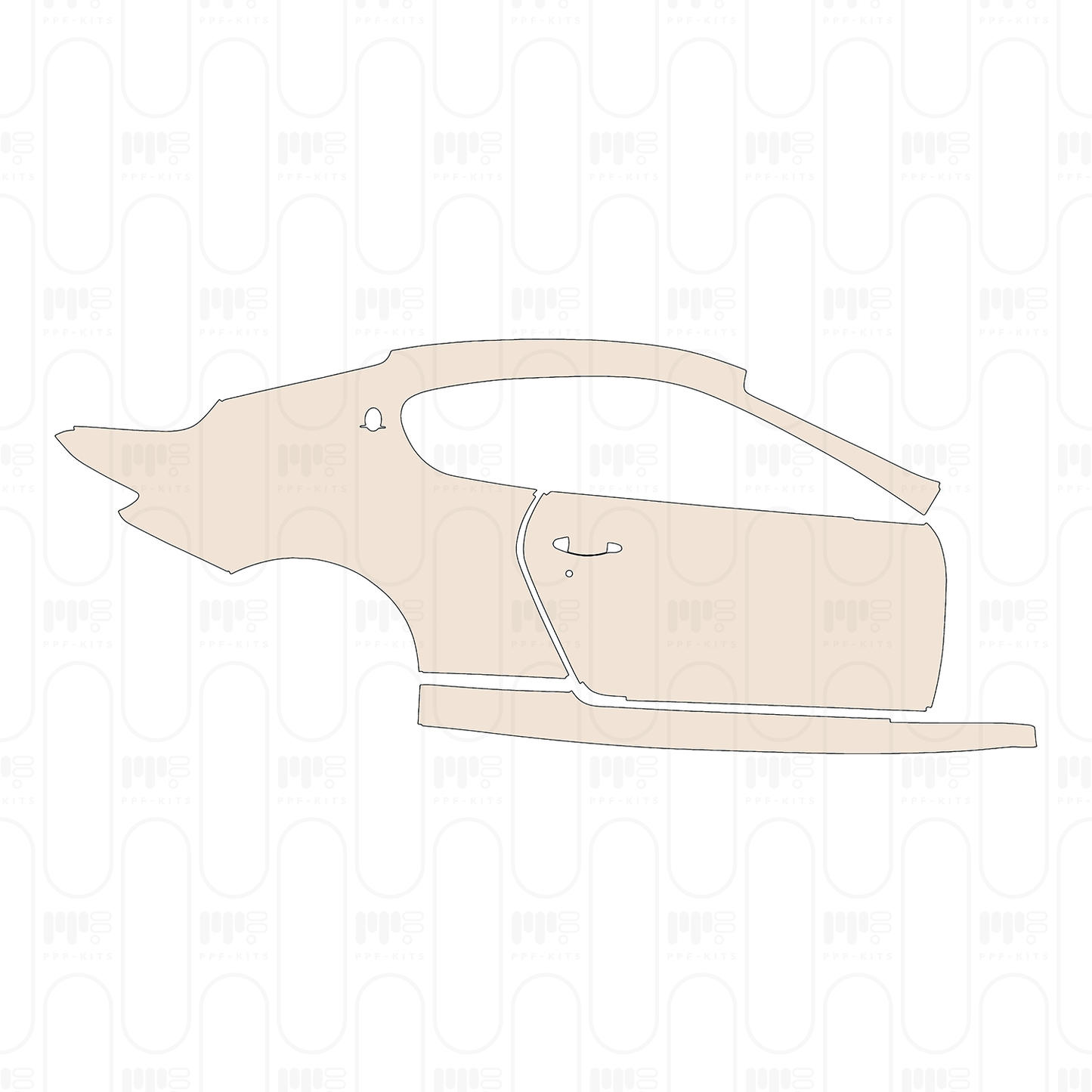PPF precortado Maserati GranTurismo Base 2011