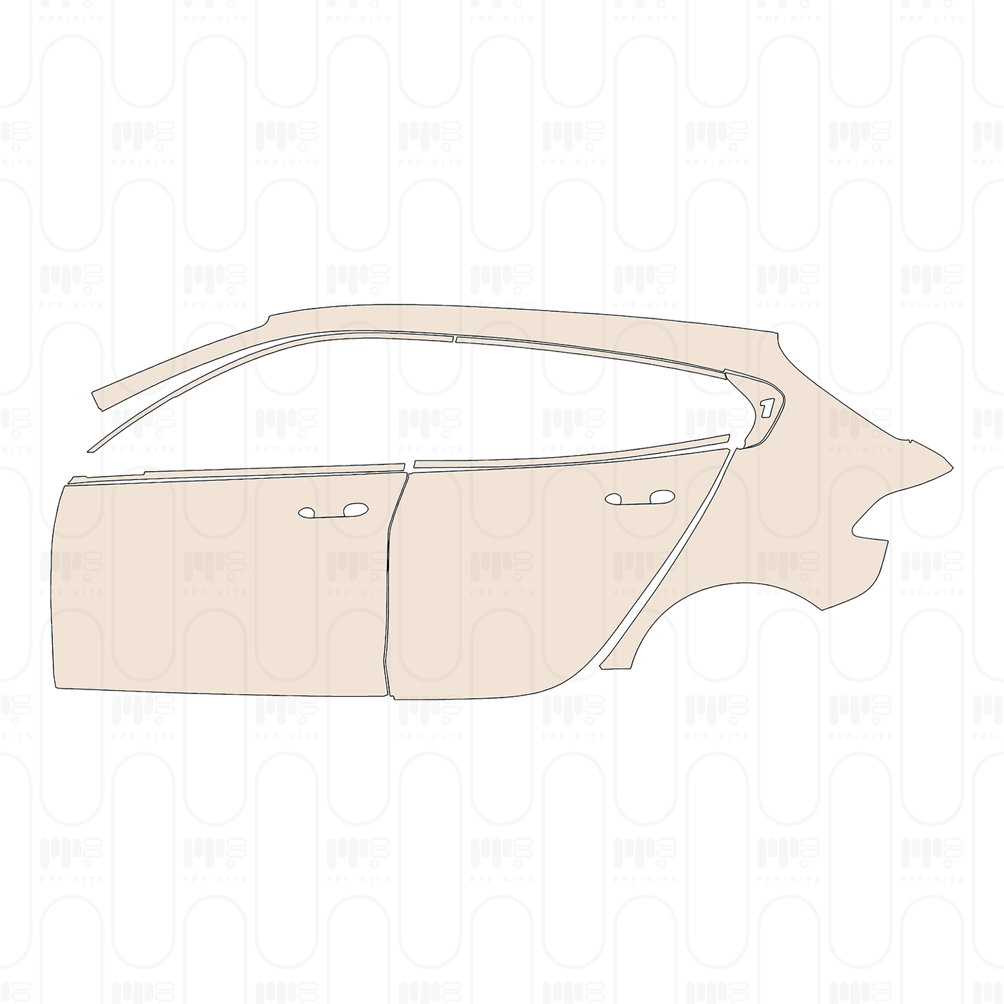 Pre-Cut PPF BMW 1 Series 5-door Sports Hatch SE 2025