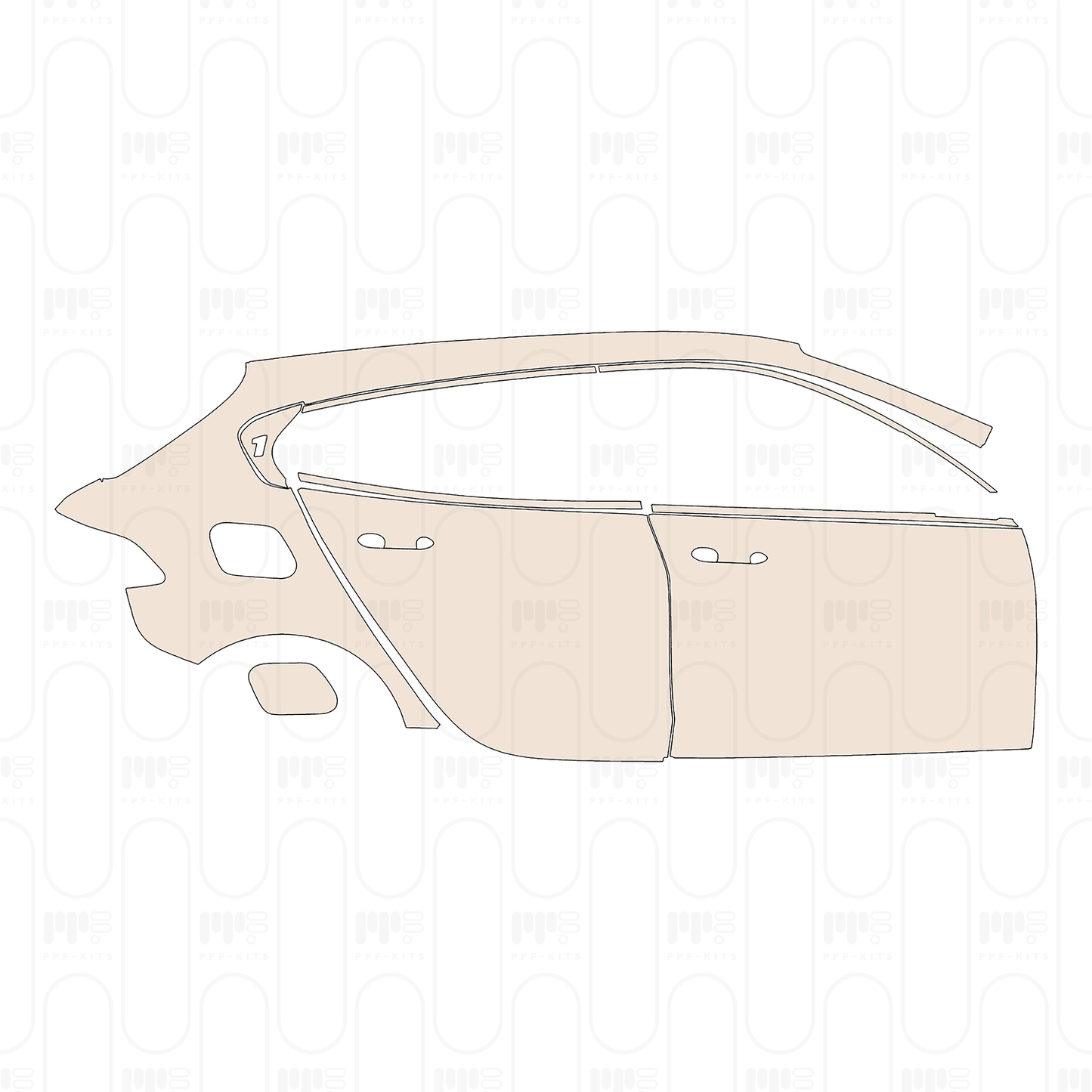 Pre-Cut PPF BMW 1 Series 5-door Sports Hatch SE 2025