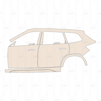 Pre-Cut PPF BMW X1 Extended Wheelbase Base 2026