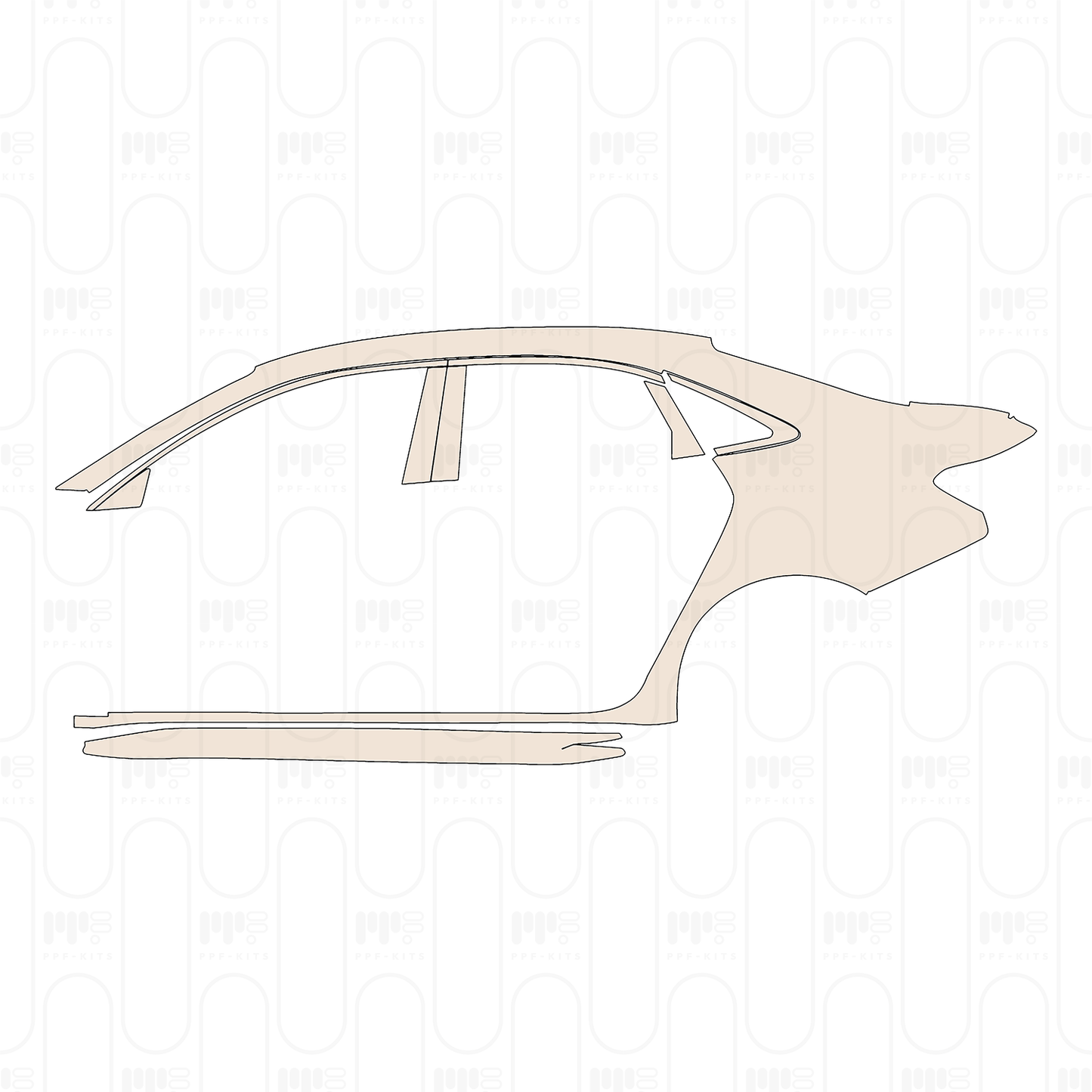 Pre-Cut PPF Audi A3 Sedan S3 2026