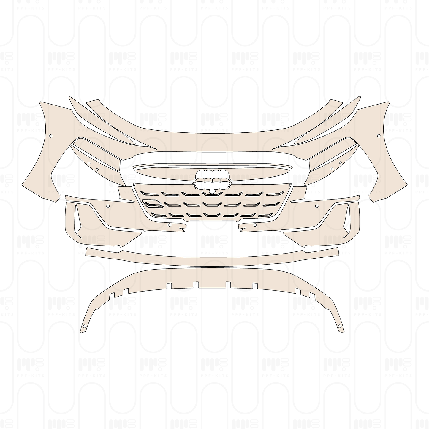 Pre-Cut PPF Audi A6 e-tron A6 Avant e-tron S-Line 2025