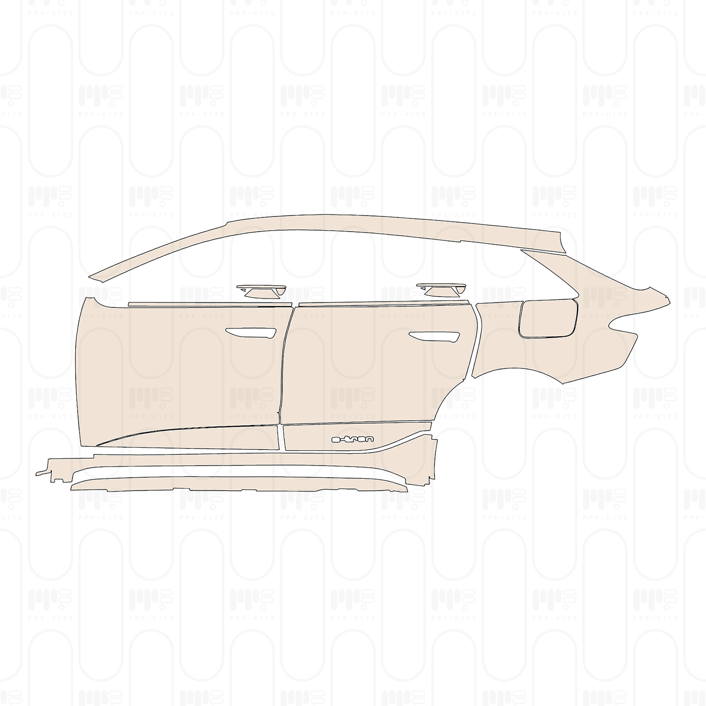 Pre-Cut PPF Audi A6 e-tron A6 Avant e-tron S-Line 2025