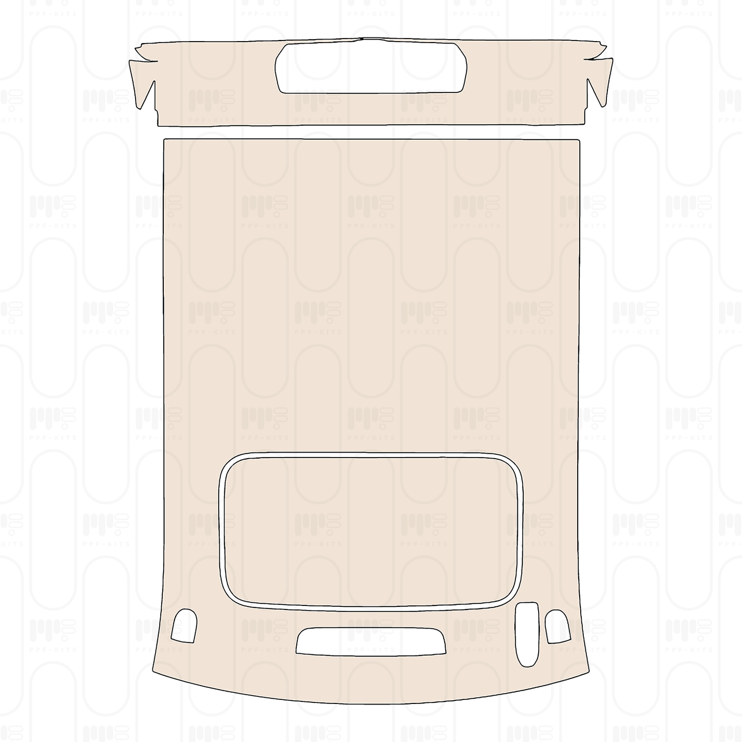 Pre-Cut PPF Chevrolet Silverado HD 2500 HD LT 2025