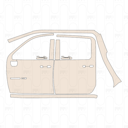 Pre-Cut PPF Chevrolet Silverado HD 2500 HD LT 2025