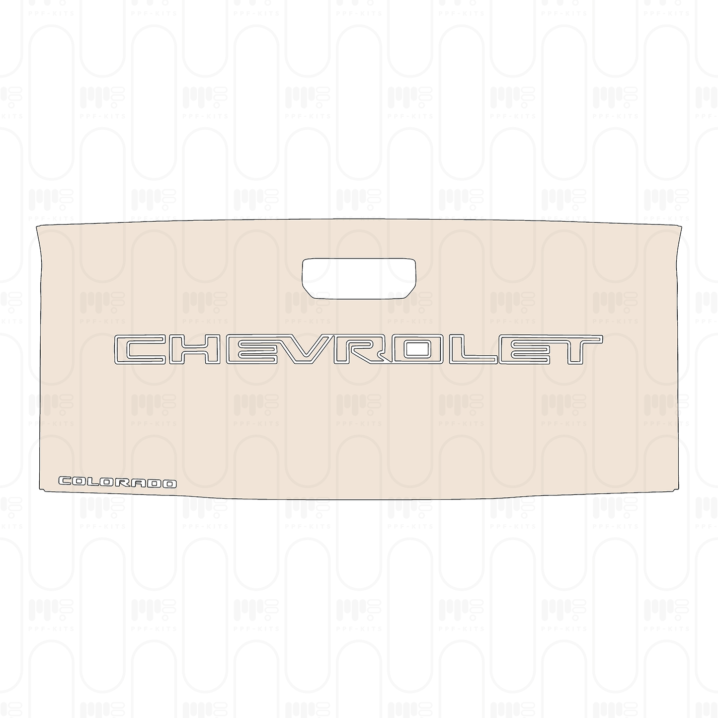 Pre-Cut PPF Chevrolet Colorado Crew Cab Z71 2026