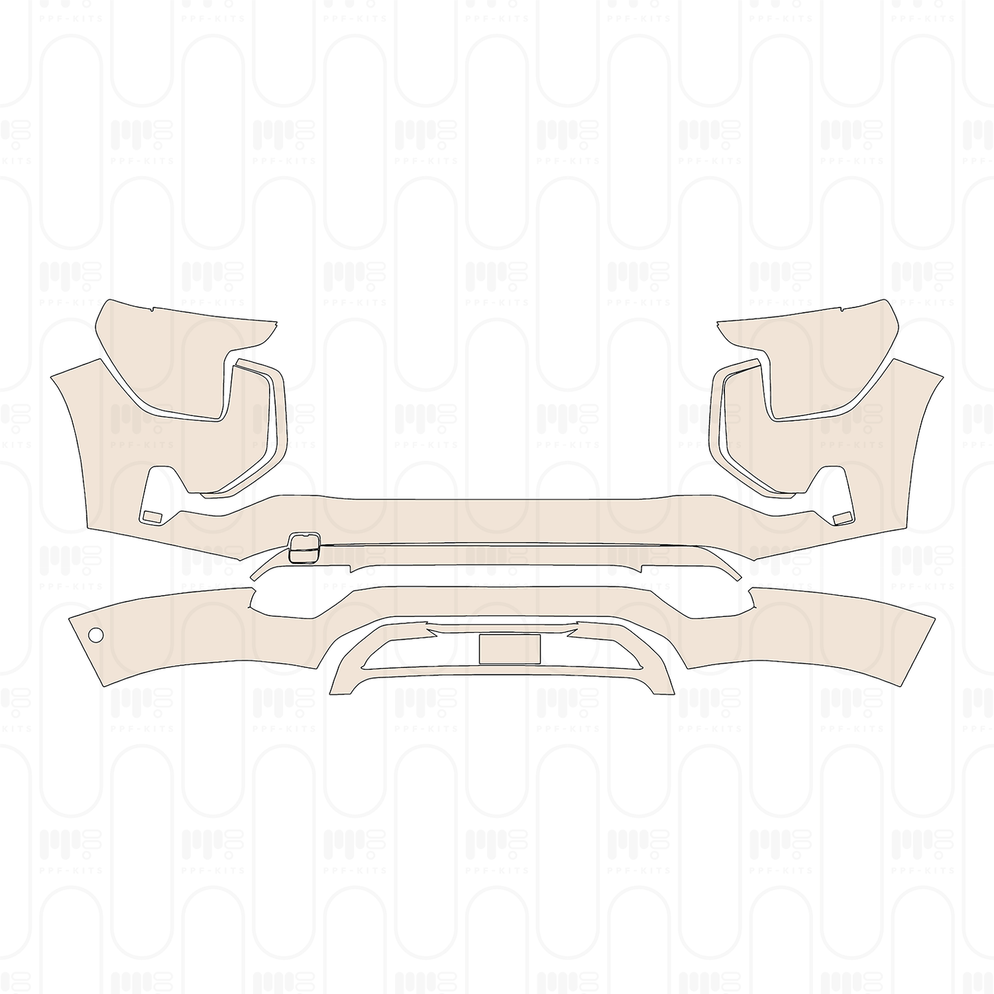 Pre-Cut PPF GMC Terrain AT4 2025