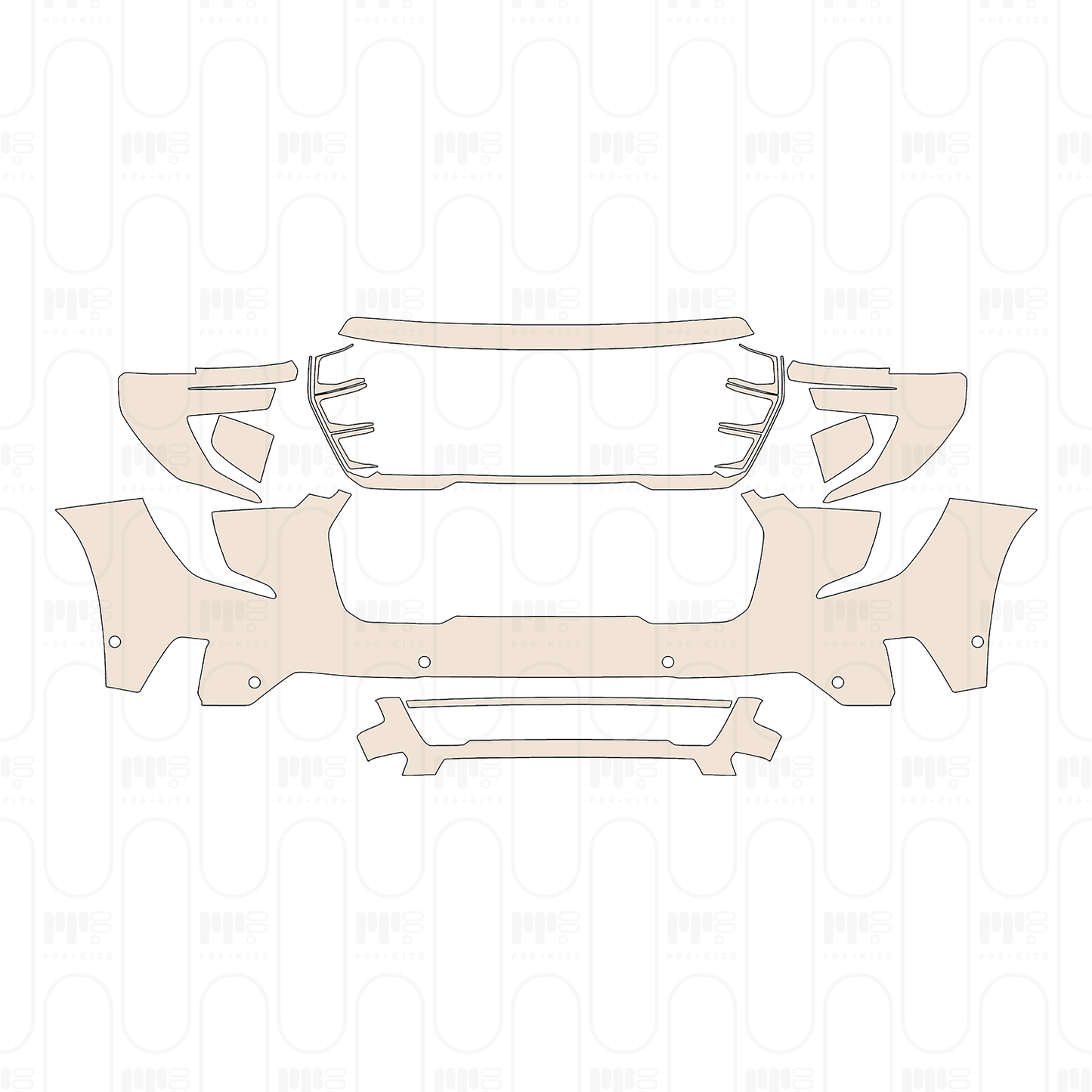 PPF precortado GMC Acadia Denali 2026