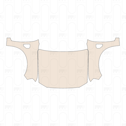 PPF precortado Ford Ranger (EU) XLT 2025