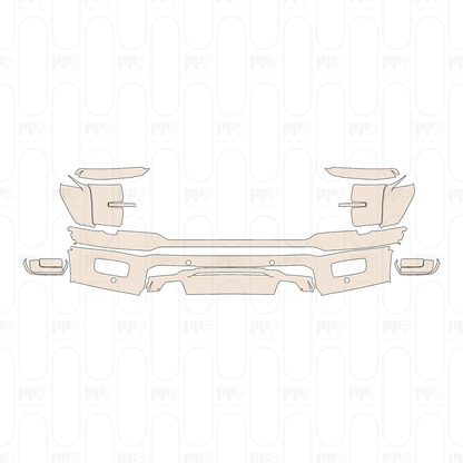 PPF precortado Ford F-150 SuperCrew King Ranch 2025