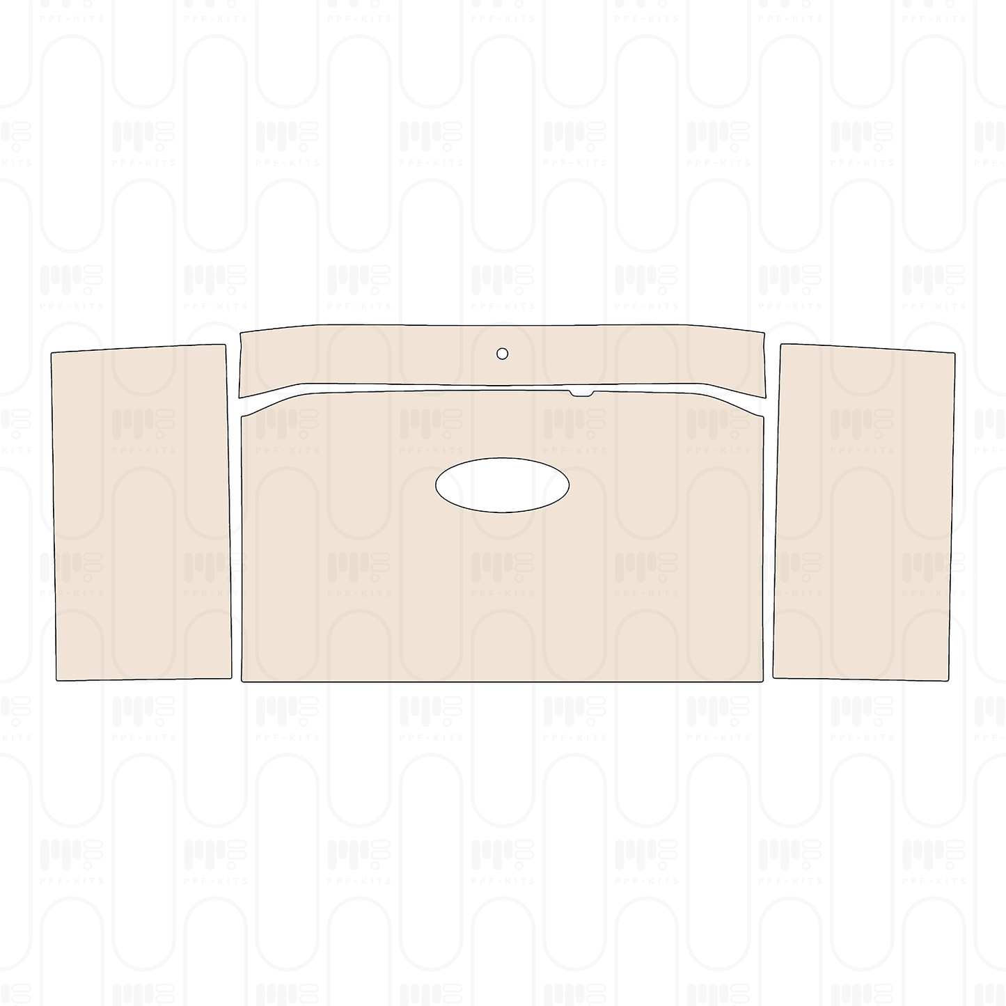 PPF precortado Ford F-150 SuperCrew King Ranch 2025