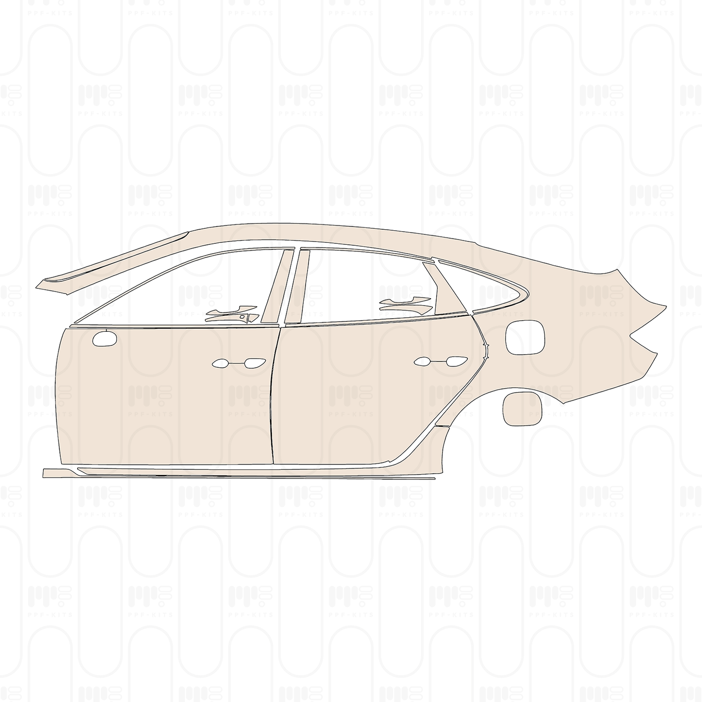 PPF precortado Hyundai Sonata N-Line 2025