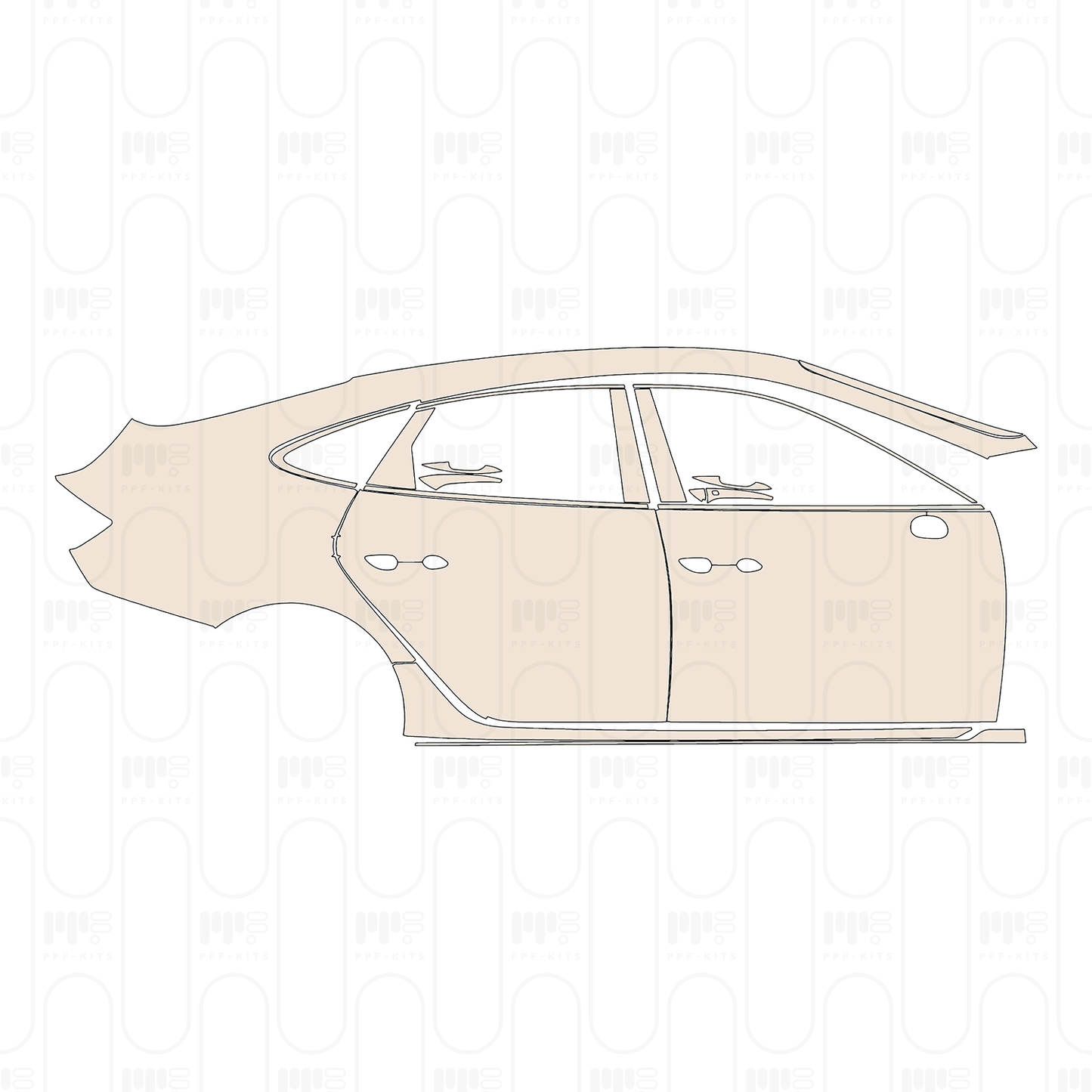 PPF precortado Hyundai Sonata N-Line 2025
