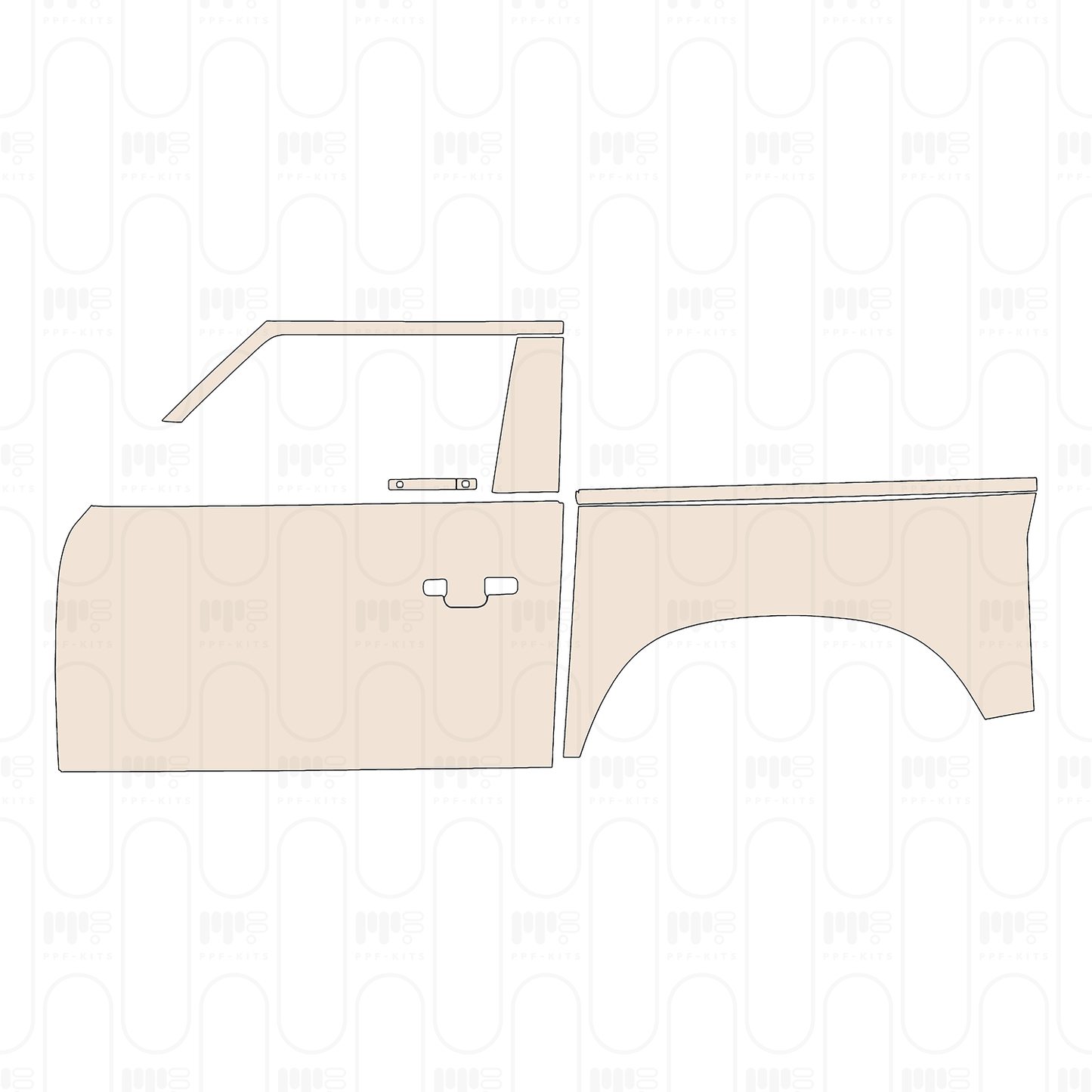 Pre-Cut PPF Land Rover Defender 90 X-Dynamic 2026